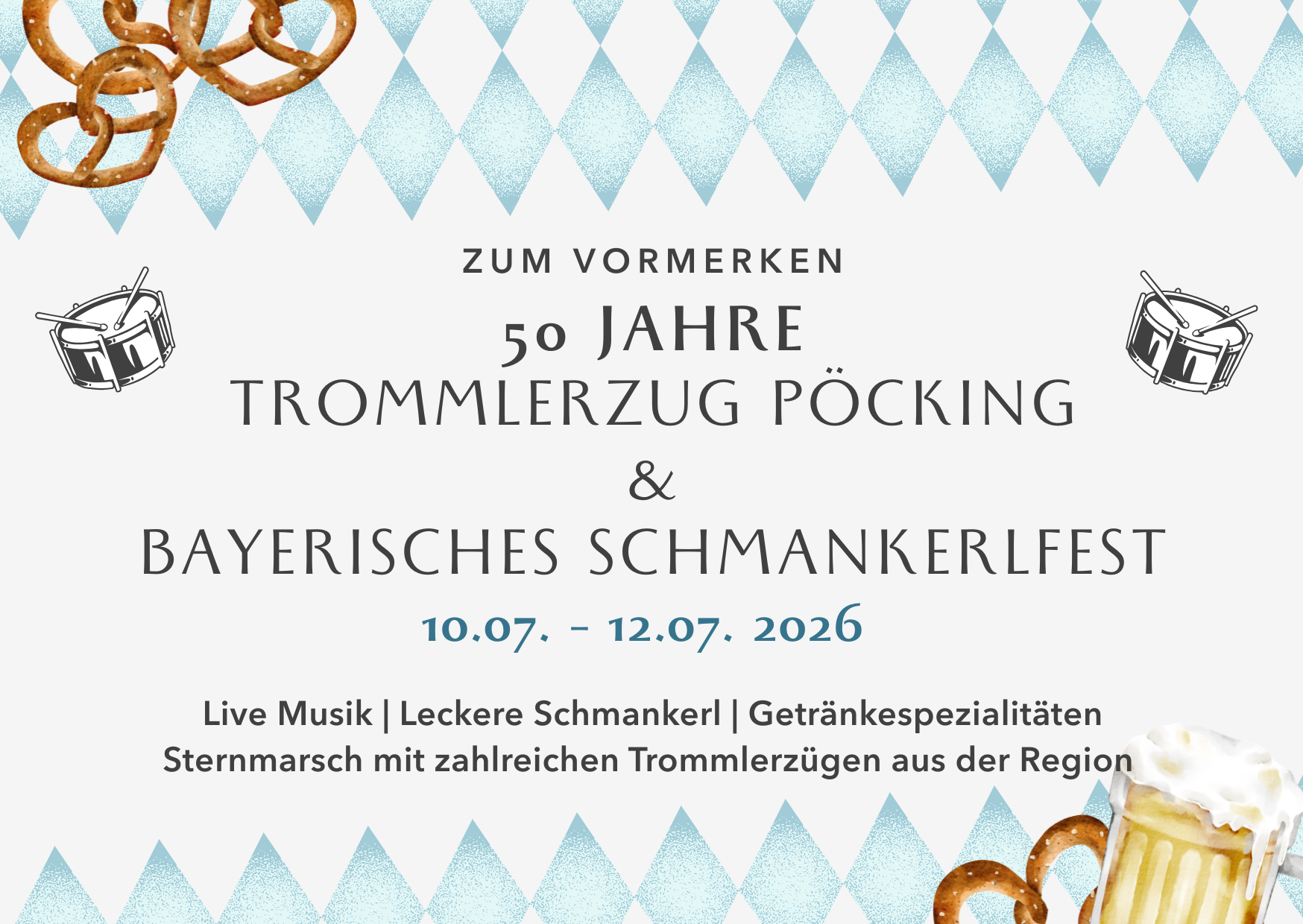 50 JAHRE TROMMLERZUG PÖCKING