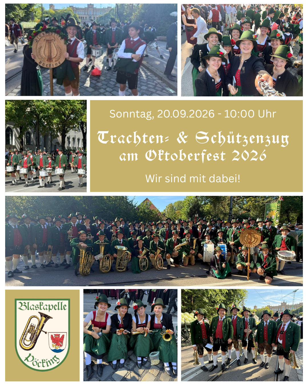 Auf geht’s zur Wiesn 2026!
